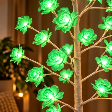 Rose Tree Light – Glowing Decorative Flower Lamp