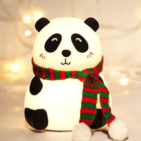 Cute Panda Silicon Night Lamp 7 Colour Changing Light - Memories InsiteSILICONE PANDA