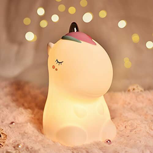 Unicorn Touch Rechargeable Colour Changing Silicone Lamp (Pink) - Memories InsiteUNICORN RECHARBLE LED NIGHT LAMP