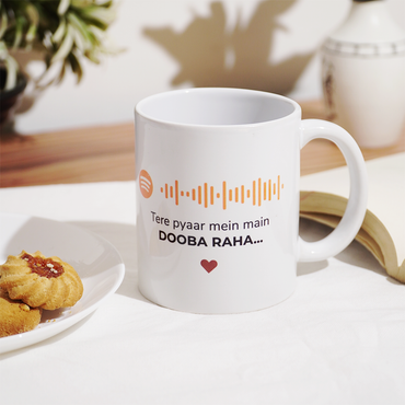 Couple Playlist Personalized Mug