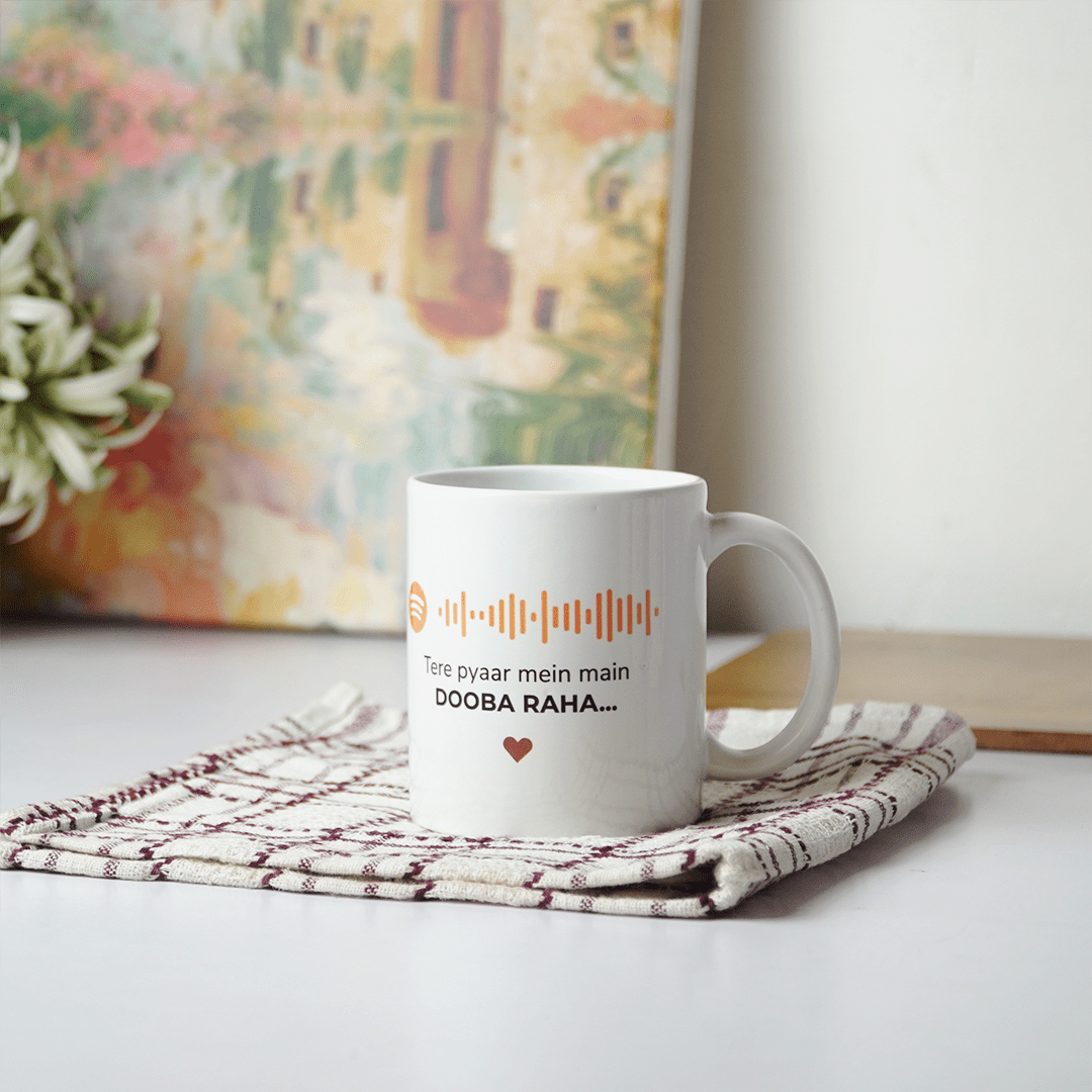 Couple Playlist Personalized Mug - Memories InsiteCOUPLE PLAYLIST MUG