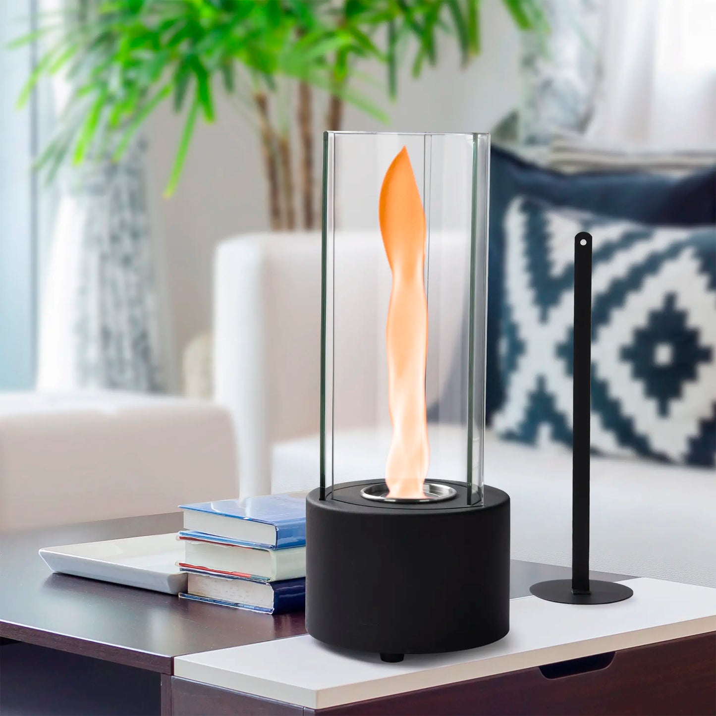 Spiral™ Tabletop Fireplace Lamp