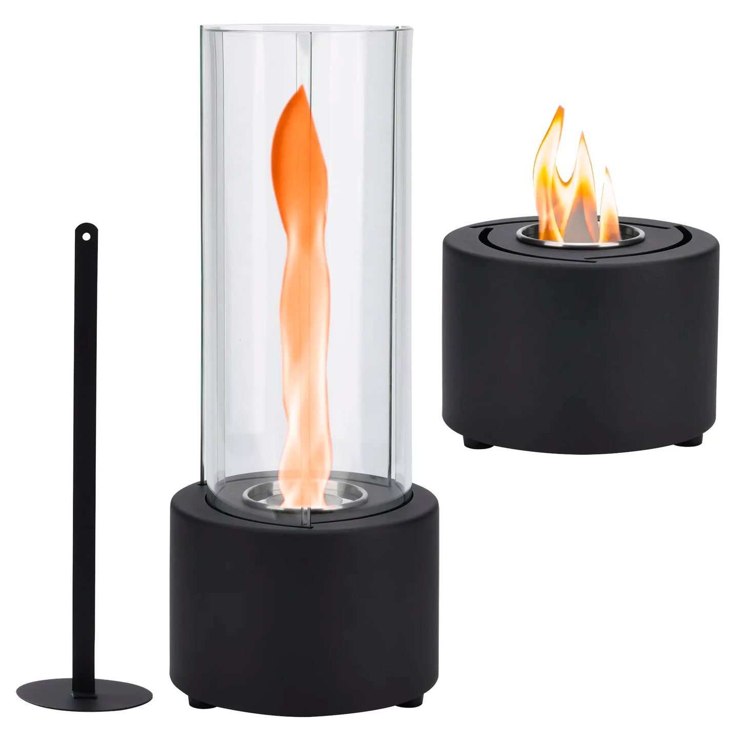 Spiral™ Tabletop Fireplace Lamp