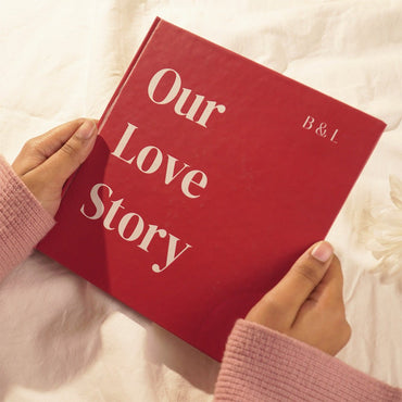 Our Love Story – A Personalized Memory Journal to Capture Forever Moments - Memories InsiteRED VALENTINE PHOTOBOOK-1