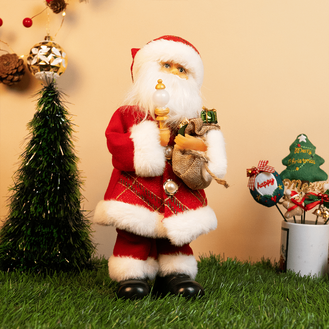 The Cheerful Christmas Santa - Memories Insite
