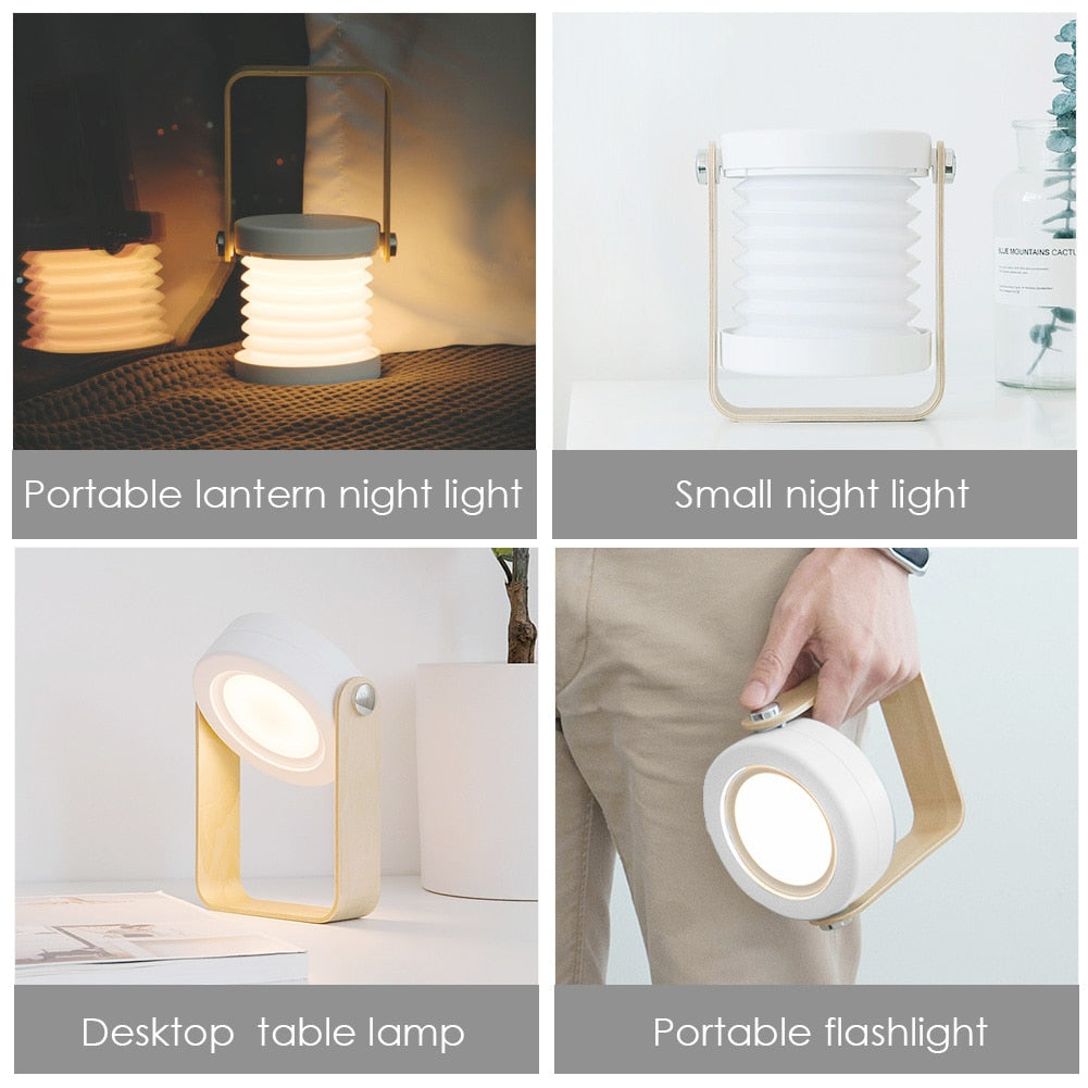 4-in-1 Collapsable Table Lamp