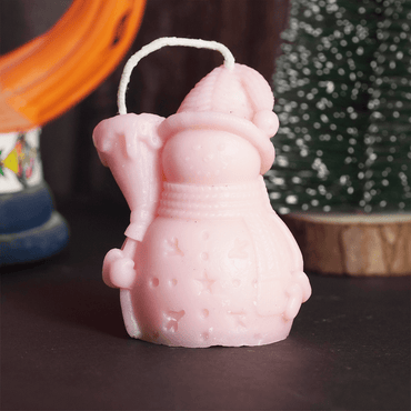 PACK OF 3 Santa Clause scented candles - Memories InsiteCHRISTMAS SANTA CLAUS CANDLE-PACK OF 3