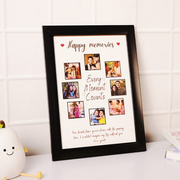 Personalized EVERY MOMENTS Brother Sister Photo Frame Gift