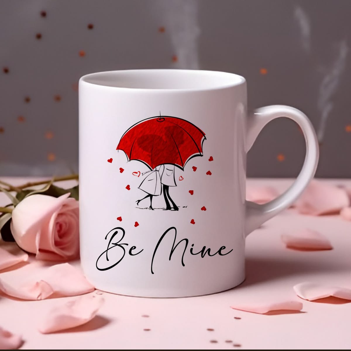 Be Mine Romantic Ceramic Coffee Mug