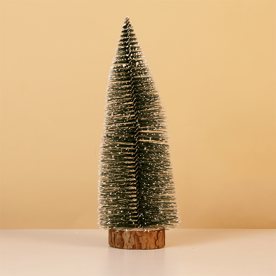 Set 2 Mini Snowy Christmas Tree - Memories Insite