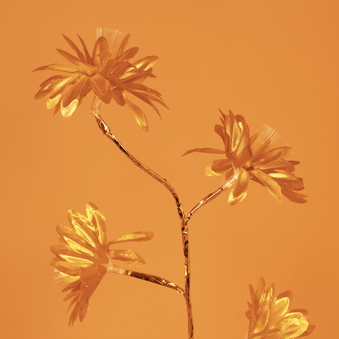 Golden LED Blossom Tree Light | Decorative Flower Lamp - Memories Insite