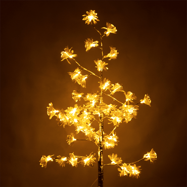 Golden LED Blossom Tree Light | Decorative Flower Lamp - Memories Insite