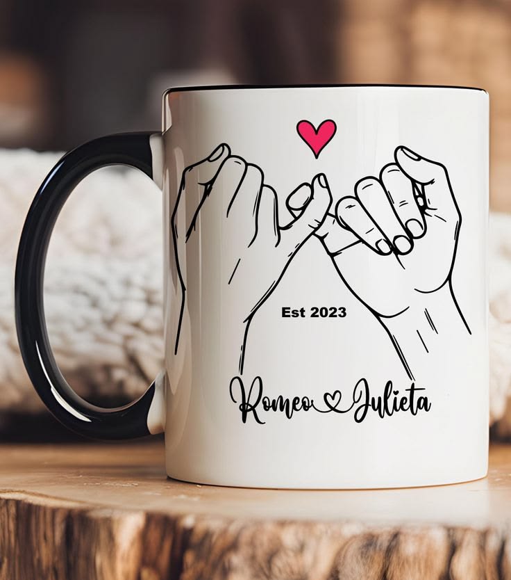 Personalized Couple Love Ceramic Coffee Mug