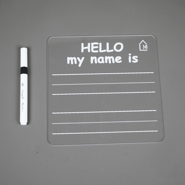 Reusable Name Writing Practice Board for Kids with pen box & Cleaning Cloth - Memories Insite
