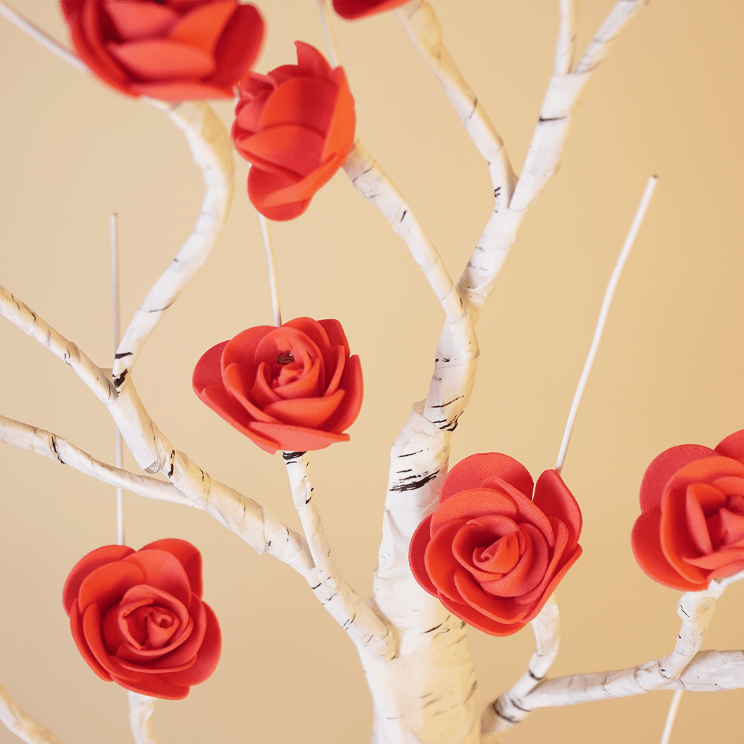 Rose Flower Accent Lamp - Memories Insite