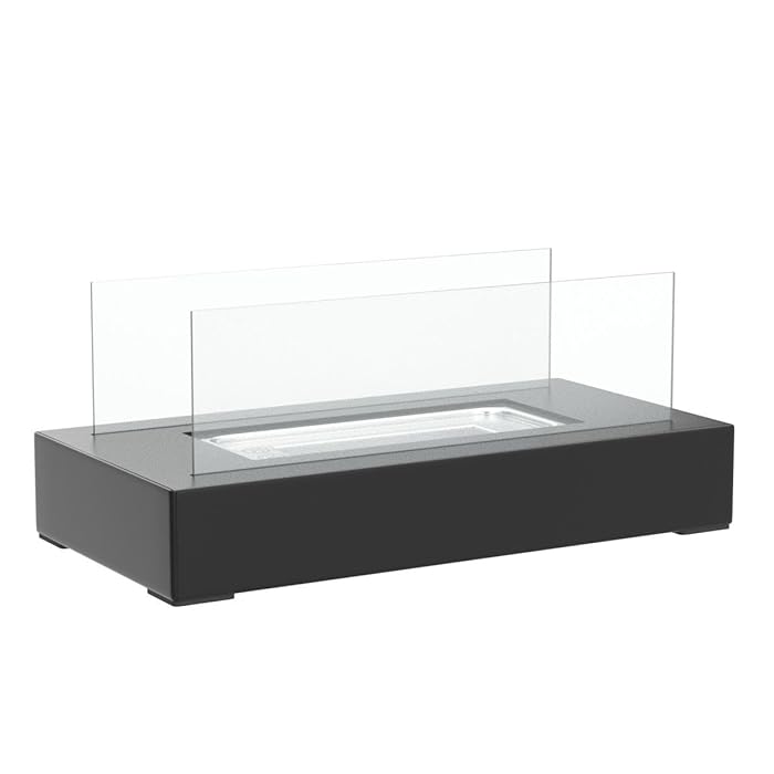 Rectangle™ Tabletop Fireplace Lamp