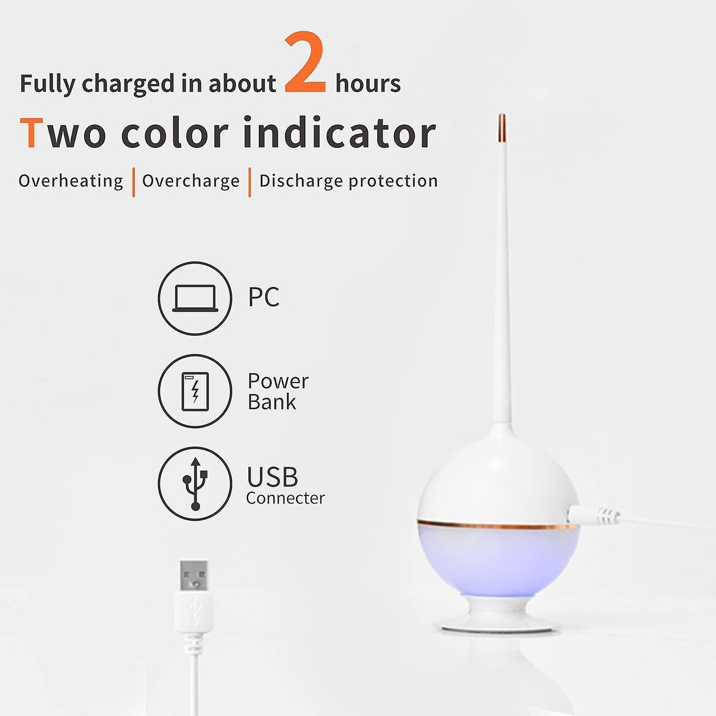Poke Ball Desk Table Lamp, Portable LED Light ,Bendable, Touch Table Lamp, Adjustable Intensity Light Eye-Care Lights for Reading ,Relax Sleep Living Room & Bedroom.