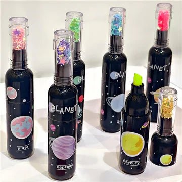 Planet Highlighters - Set of 6 - Memories InsiteBOTTLE HIGHLIGHTERS