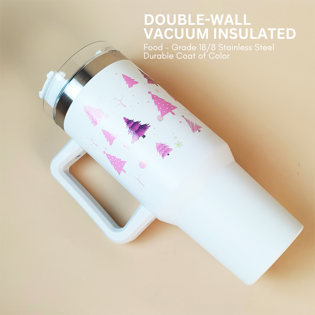 Christmas Forest Winter Tumbler