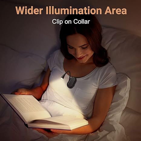 Clip-On LED Reading Light with 3 Modes ( FREE Erasable Pen Set )