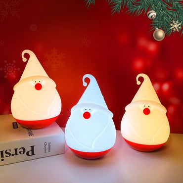 Silicone Snowman Santa Lamp - Memories InsiteSILICONE SNOWMAN SANTA LAMP