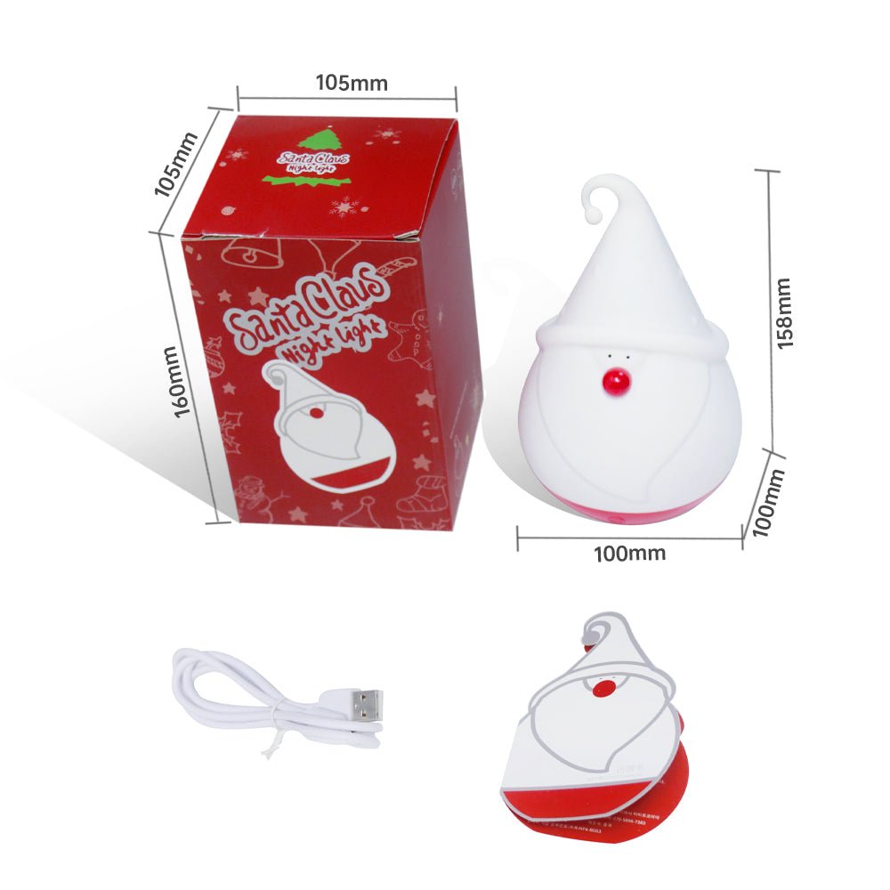Silicone Snowman Santa Lamp - Memories InsiteSILICONE SNOWMAN SANTA LAMP