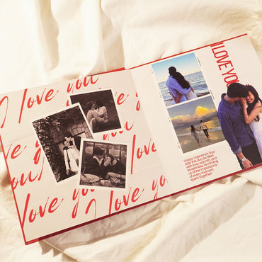 Our Love Story – A Personalized Memory Journal to Capture Forever Moments - Memories InsiteRED VALENTINE PHOTOBOOK-2