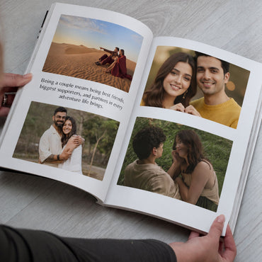 Personalized Love Memory Book for Couples