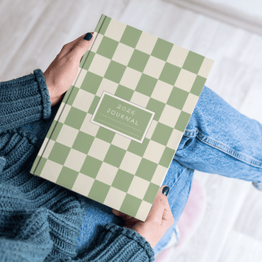 2026 Journal | Green Aesthetic Daily Writing Notebook - Memories Insite