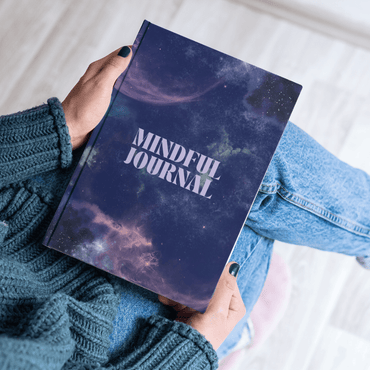 Aesthetic Mindful Journal | Daily Wellness & Reflection Book - Memories Insite
