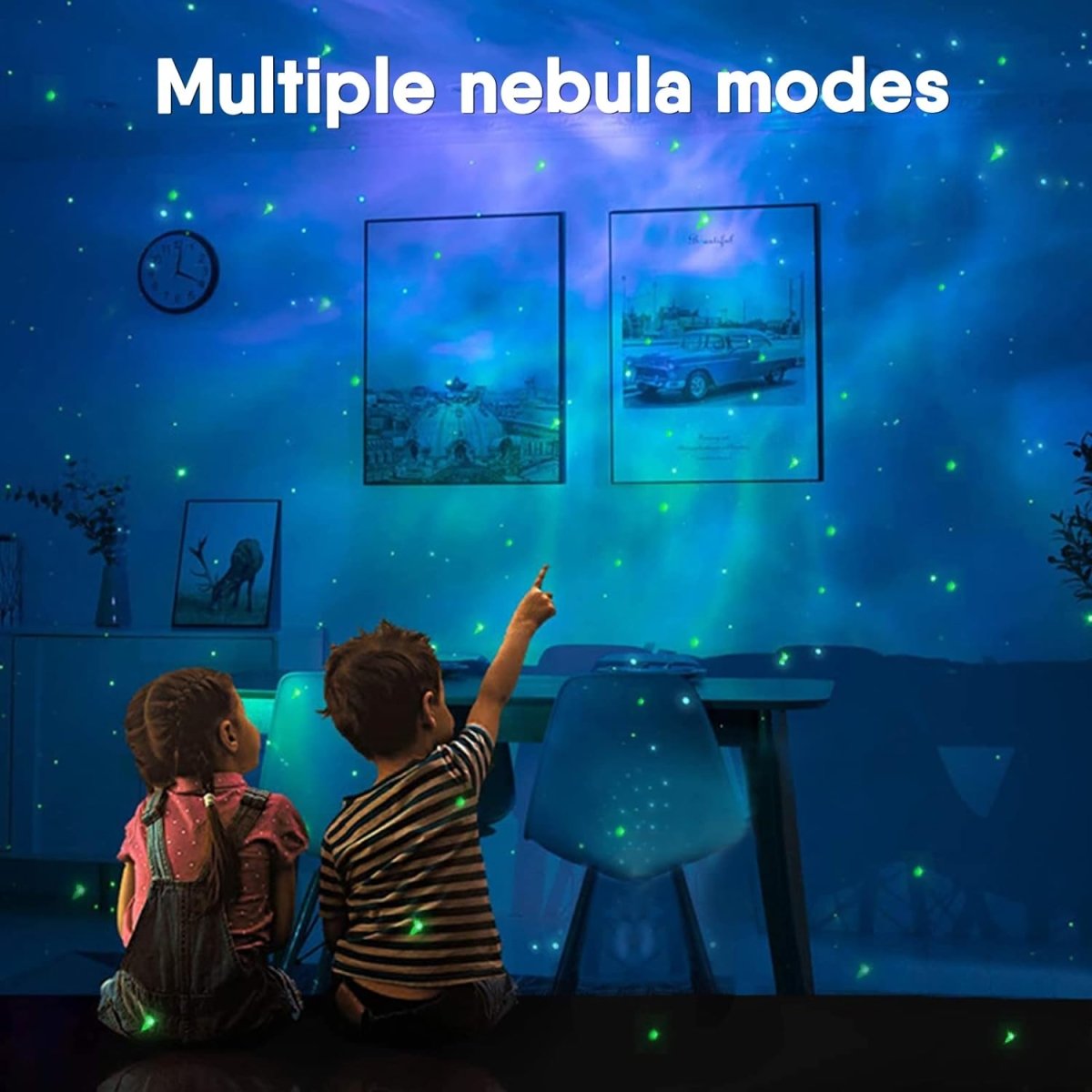 Starry Night Light Astronaut Projector Star Projector Galaxy Night Light - Astronaut Starry Nebula Ceiling LED Lamp, Gift for Kids or Adults, for Bedroom, for Christmas, Birthdays. - Memories InsiteStarry Night Light Astronaut Projector