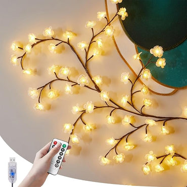 BRANCHLIGHT® WHITE CHERRY BLOSSOM TREE BRANCH LIGHTING