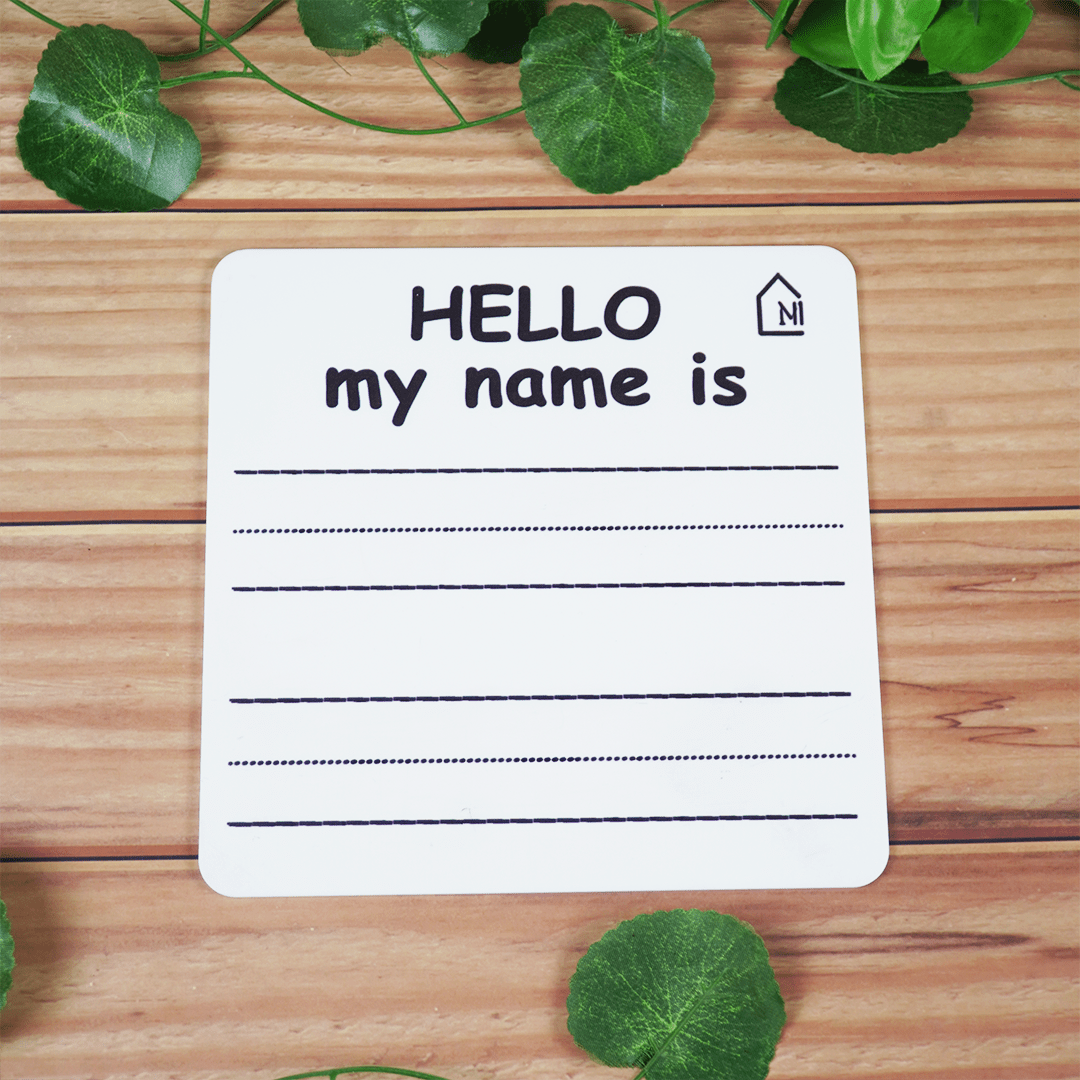 Reusable Kids Name Practice Writing Board with Pen Box & Cleaning Cloth - Memories Insite