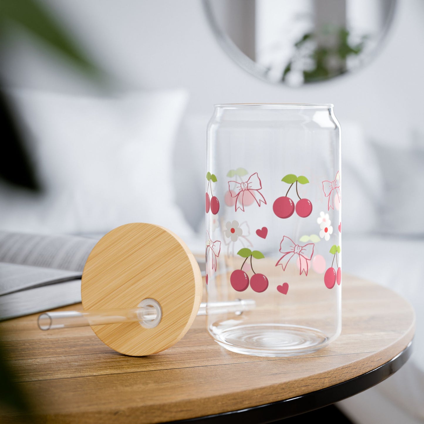 Cherry Glass tumbler