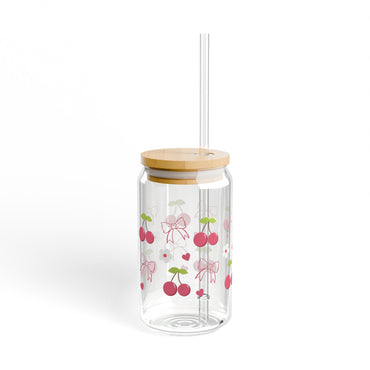 Cherry Glass tumbler