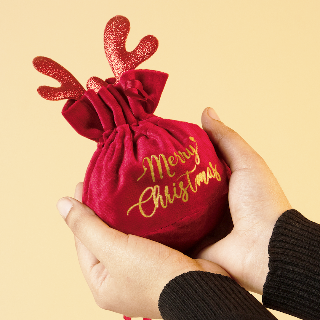 Christmas Velvet Gift Bag