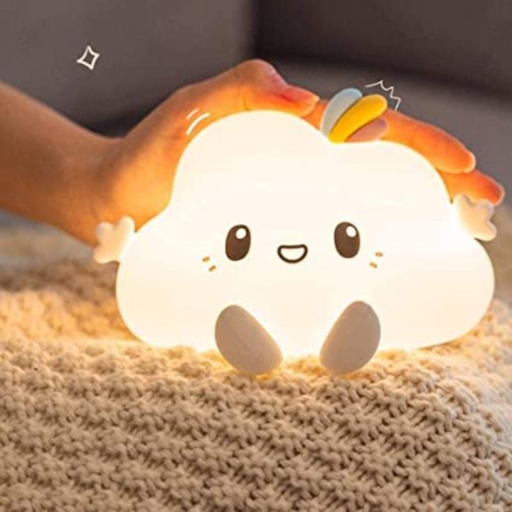 Creative Cloud Night Light Cartoon Soft Lamp - Memories InsiteSILICONE CLOUD LAMP