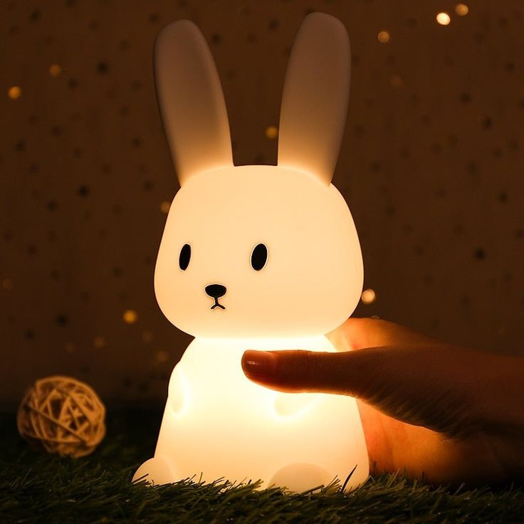 Cute Silicone Bunny Night Light - Memories Insite(154 bunny lamp )