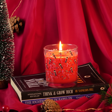 Set-3 Christmas Nutcracker Scented Glass Candles