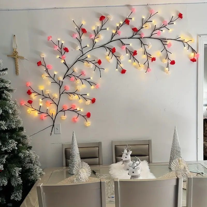 MEMORIES INSITE® BRANCHLIGHT ROSE CHERRY BLOSSOM TREE BRANCH LIGHTING - Memories InsiteROSE TREE BRANCH LIGHT MIX COLOR - 1
