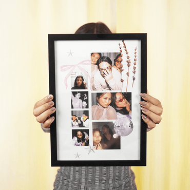 Personalized Photo Collage Frame | Custom Memory Photo Frame - Memories InsitePERSONALIZED PHOTO COLLAGE FRAME