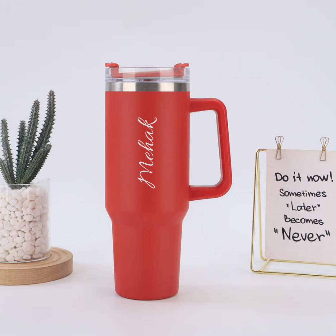 Memories Insite™ Personalized Double Wall Vacuum Insulated Sipper - 1.2L