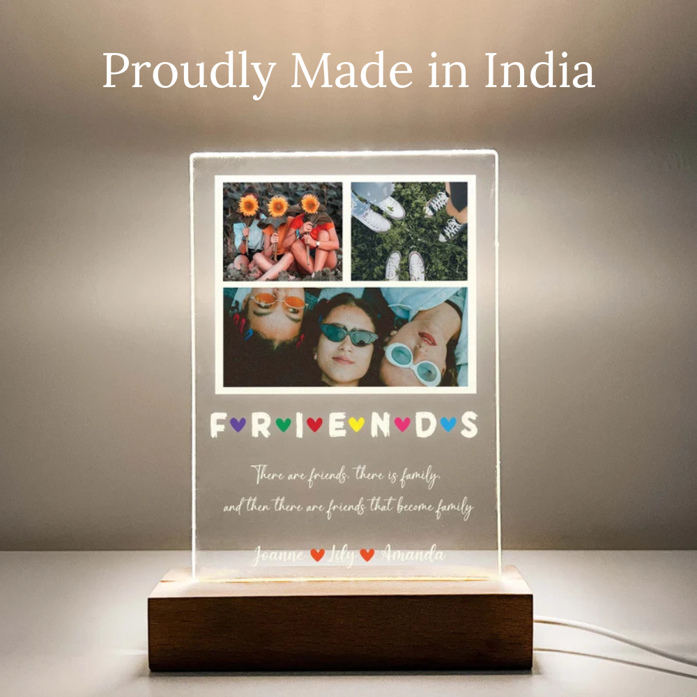 Personalized Photo Picture LED Night Light Stand
