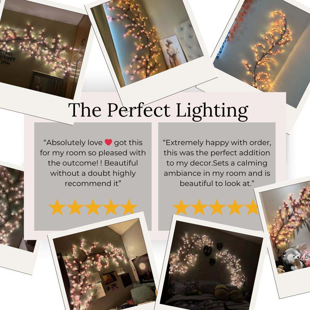 MEMORIES INSITE™BRANCH LIGHT MIX COLOUR CHERRY BLOSSOM TREE BRANCH LIGHTING