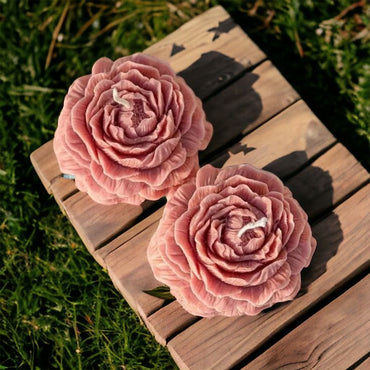 Rose Scented Candle - Pack of 3