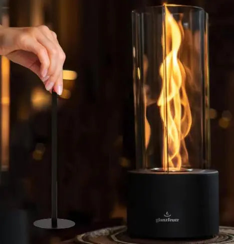 Spiral™ Tabletop Fireplace Lamp