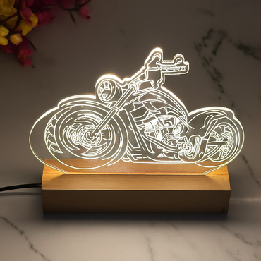 Phantom Ride 3D LED Lamp – Light Up with Speed & Style