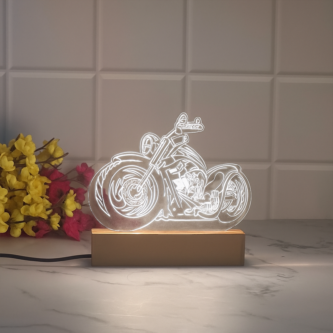 Phantom Ride 3D LED Lamp – Light Up with Speed & Style