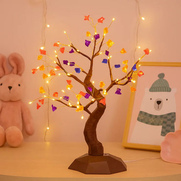 Memories Insite LED Bonsai Crystal Tree Light – 45 cm Decorative Night Lamp - Memories InsiteCRYSTAL TREE