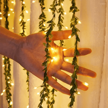 Home Decoration, LED Light, Diwali Christmas Lights for Decoration for Home - Memories InsiteVINE LEAF LIGHT